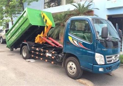 Xe chở rác Thaco Ollin 500B 3 tấn