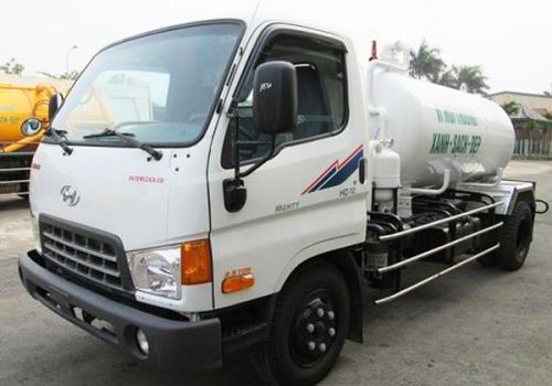 Xe hút bùn, hút chất thải 3 khối Hyundai HD72