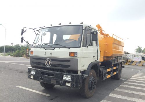 Xe hút bùn hút chất thải thông cống áp lực cao dongfeng nhập khẩu nguyên chiếc