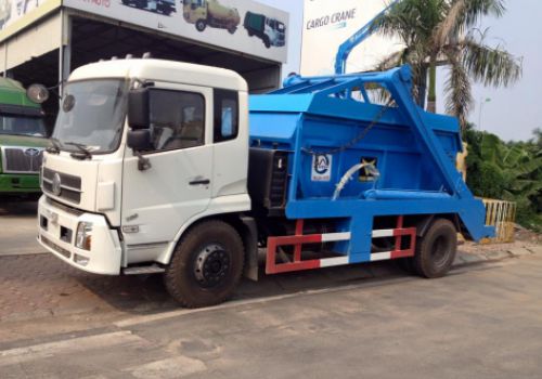 Xe chở rác thùng rời Dongfeng