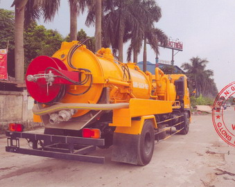 Xe hút bùn, xe hút chất thải thông cống áp lực cao HINO FG8JP7A 3 xe hút bùn, xe hút chất thải thông cống áp lực cao HINO FG8JP7A