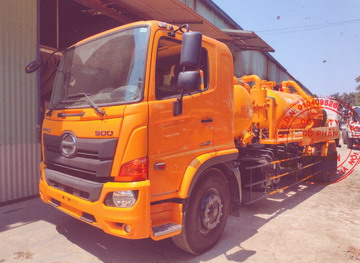Xe hút bùn, xe hút chất thải thông cống áp lực cao HINO FG8JP7A 4 xe hút bùn, xe hút chất thải thông cống áp lực cao HINO FG8JP7A