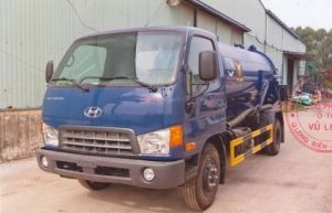 XE HÚT BÙN 5 KHỐI HYUNDAI HD700 4 XE HÚT BÙN, HÚT CHẤT THẢI 5 KHỐI MIGHTY DONGVANG HD700/VL-HCT