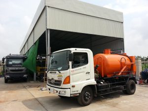 XE HÚT BÙN, HÚT CHẤT THẢI 4 KHỐI HINO FC 3 XE HÚT BÙN, HÚT CHẤT THẢI 4 KHỐI HINO FC