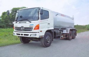 xe chở hóa chất, chở axít Sulfuric 14 khối Hino FM 3 xe chở hóa chất, chở axít Sulfuric 14 khối Hino FM