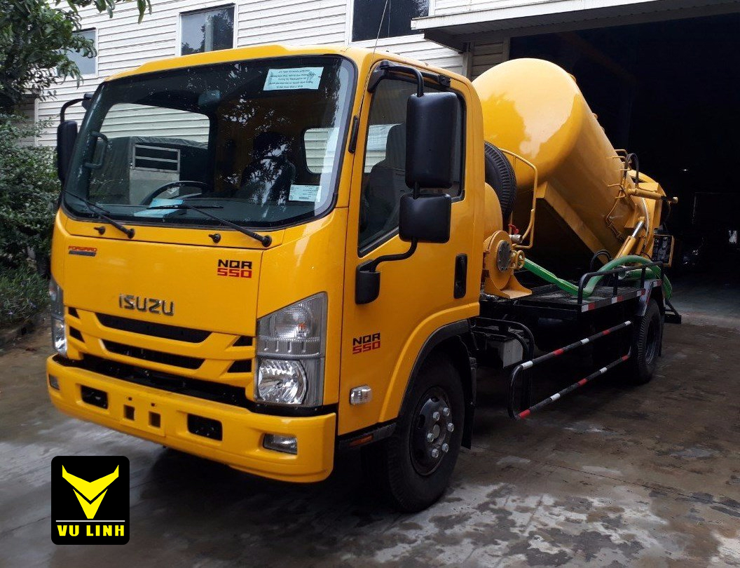 Xe hút bùn, hút chất thải isuzu 4 khối sản xuất lắp ráp 3 Xe hút bùn, hút chất thải isuzu 4 khối sản xuất lắp ráp