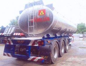 sơ mi rơ mooc chở hóa chất chở ethylene glycol