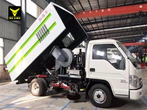 Xe quét đường hút bụi 2 khối Forland 2 xe quét đường hút bụi 2 khối Forland