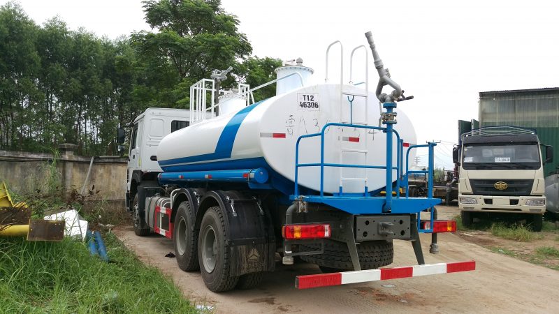 XE PHUN NƯỚC HOWO 12 KHỐI JYJ5253GSSC NHẬP KHẨU NGUYÊN CHIẾC