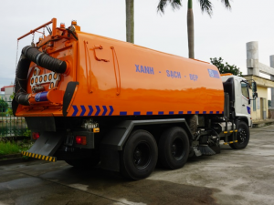 Xe quét đường Hino FM 10m3 4